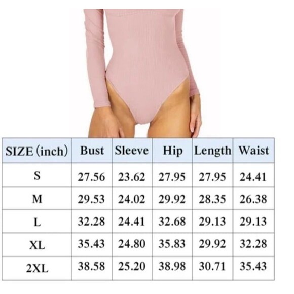 REORIA Asymmetrical Neck Bodysuit Women’s Size M Plum Thong Stretchy NWOT - Picture 12 of 12